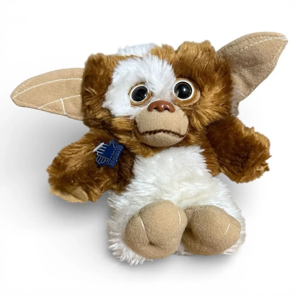 Vintage 1984 Applause Gizmo Mogwai Plush Toy From The Movie Gremlins Brown White